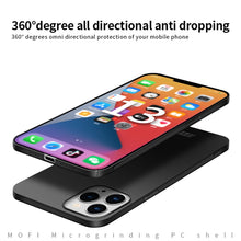 Load image into Gallery viewer, MOFI Frosted PC Ultra-thin Hard Phone Case, For iPhone 15 Pro Max, For iPhone 15 Pro, For iPhone 15 Plus, For iPhone 15