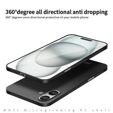 Load image into Gallery viewer, MOFI Frosted PC Ultra-thin Hard Phone Case, For iPhone 16 Plus, For iPhone 16, For iPhone 15 Pro Max, For iPhone 15 Pro, For iPhone 15 Plus, For iPhone 15, For iPhone 17e / 16e