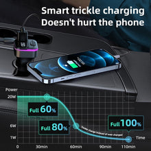 Load image into Gallery viewer, CS3 With 3 Charging Cables 66W Car Charger MP3 Player Bluetooth FM Transmitter, CS3