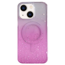 Glitter MagSafe Hybrid Clear TPU Phone Case, For iPhone 14 Plus, For iPhone 14, For iPhone 14 Pro, For iPhone 14 Pro Max, For iPhone 13 Pro Max, For iPhone 13 Pro, For iPhone 13, For iPhone 12, For iPhone 12 Pro Max