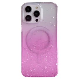 Glitter MagSafe Hybrid Clear TPU Phone Case, For iPhone 12 Pro, For iPhone 11 Pro Max, For iPhone 11, For iPhone 11 Pro