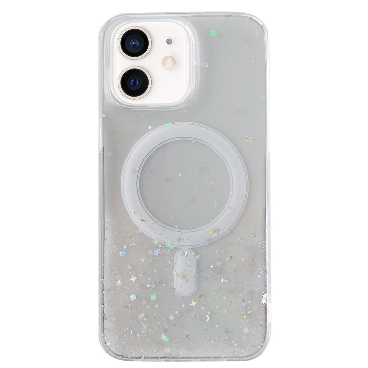 Glitter MagSafe Hybrid Clear TPU Phone Case, For iPhone 12 Pro, For iPhone 11 Pro Max, For iPhone 11, For iPhone 11 Pro