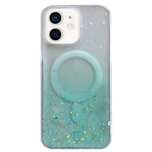 Load image into Gallery viewer, Glitter MagSafe Hybrid Clear TPU Phone Case, For iPhone 12 Pro, For iPhone 11 Pro Max, For iPhone 11, For iPhone 11 Pro