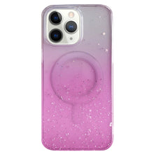 Load image into Gallery viewer, Glitter MagSafe Hybrid Clear TPU Phone Case, For iPhone 12 Pro, For iPhone 11 Pro Max, For iPhone 11, For iPhone 11 Pro