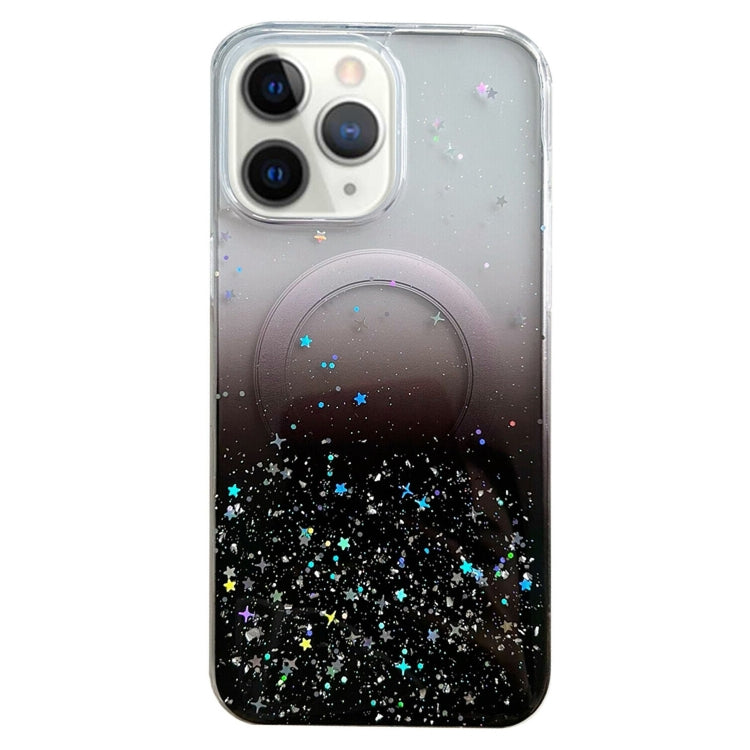 Glitter MagSafe Hybrid Clear TPU Phone Case, For iPhone 12 Pro, For iPhone 11 Pro Max, For iPhone 11, For iPhone 11 Pro