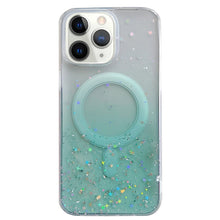 Load image into Gallery viewer, Glitter MagSafe Hybrid Clear TPU Phone Case, For iPhone 12 Pro, For iPhone 11 Pro Max, For iPhone 11, For iPhone 11 Pro