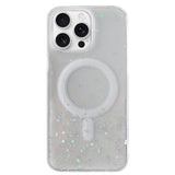 Glitter MagSafe Hybrid Clear TPU Phone Case, For iPhone 16 Pro Max, For iPhone 16 Pro, For iPhone 16 Plus, For iPhone 16, For iPhone 15 Pro Max, For iPhone 15 Pro, For iPhone 15 Plus, For iPhone 15, For iPhone 14 Plus