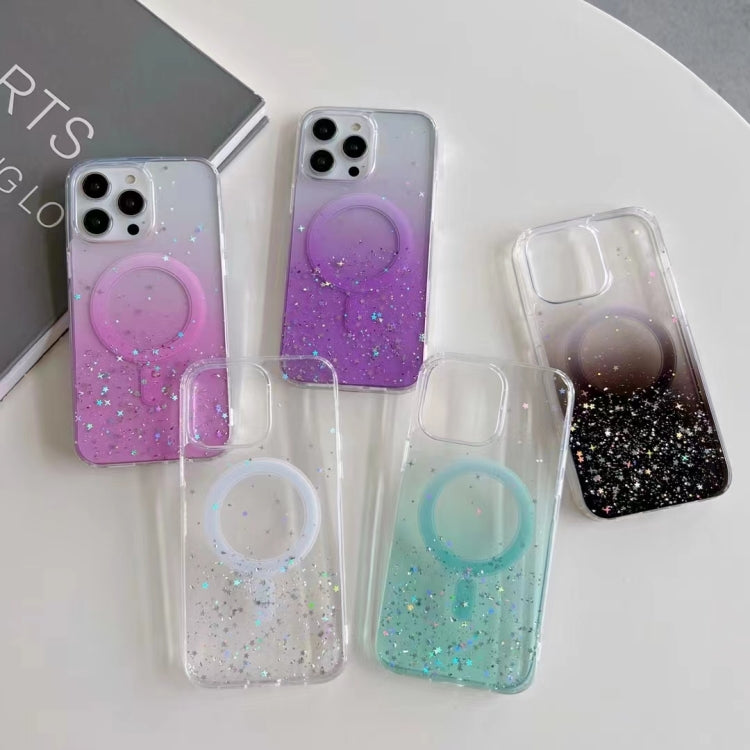 Glitter MagSafe Hybrid Clear TPU Phone Case, For iPhone 12 Pro, For iPhone 11 Pro Max, For iPhone 11, For iPhone 11 Pro
