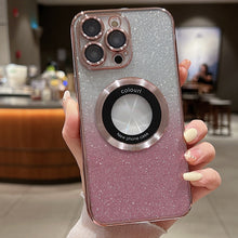 Load image into Gallery viewer, Gradient Glitter Electroplating MagSafe TPU Phone Case, For iPhone 14, For iPhone 14 Pro, For iPhone 14 Pro Max, For iPhone 13 Pro Max, For iPhone 13 Pro, For iPhone 13