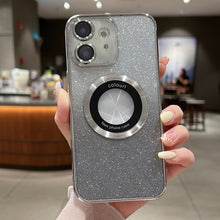 Load image into Gallery viewer, Gradient Glitter Electroplating MagSafe TPU Phone Case, For iPhone 12, For iPhone 12 Pro Max, For iPhone 12 Pro, For iPhone 11 Pro Max, For iPhone 11, For iPhone 11 Pro
