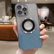 Load image into Gallery viewer, Gradient Glitter Electroplating MagSafe TPU Phone Case, For iPhone 12, For iPhone 12 Pro Max, For iPhone 12 Pro, For iPhone 11 Pro Max, For iPhone 11, For iPhone 11 Pro