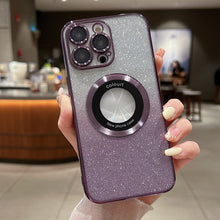 Load image into Gallery viewer, Gradient Glitter Electroplating MagSafe TPU Phone Case, For iPhone 12, For iPhone 12 Pro Max, For iPhone 12 Pro, For iPhone 11 Pro Max, For iPhone 11, For iPhone 11 Pro
