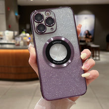 Load image into Gallery viewer, Gradient Glitter Electroplating MagSafe TPU Phone Case, For iPhone 12, For iPhone 12 Pro Max, For iPhone 12 Pro, For iPhone 11 Pro Max, For iPhone 11, For iPhone 11 Pro