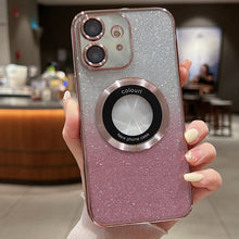 Load image into Gallery viewer, Gradient Glitter Electroplating MagSafe TPU Phone Case, For iPhone 12, For iPhone 12 Pro Max, For iPhone 12 Pro, For iPhone 11 Pro Max, For iPhone 11, For iPhone 11 Pro