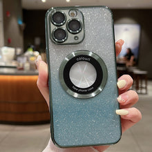 Load image into Gallery viewer, Gradient Glitter Electroplating MagSafe TPU Phone Case, For iPhone 12, For iPhone 12 Pro Max, For iPhone 12 Pro, For iPhone 11 Pro Max, For iPhone 11, For iPhone 11 Pro