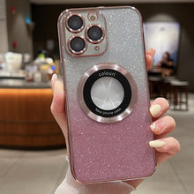 Load image into Gallery viewer, Gradient Glitter Electroplating MagSafe TPU Phone Case, For iPhone 12, For iPhone 12 Pro Max, For iPhone 12 Pro, For iPhone 11 Pro Max, For iPhone 11, For iPhone 11 Pro