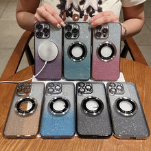 Load image into Gallery viewer, Gradient Glitter Electroplating MagSafe TPU Phone Case, For iPhone 14, For iPhone 14 Pro, For iPhone 14 Pro Max, For iPhone 13 Pro Max, For iPhone 13 Pro, For iPhone 13