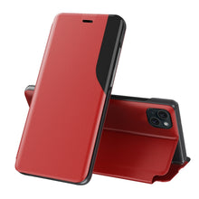 Load image into Gallery viewer, Side Display Flip Leather Phone Case, For iPhone 16, For iPhone 15 Pro Max, For iPhone 15 Pro, For iPhone 15 Plus, For iPhone 15