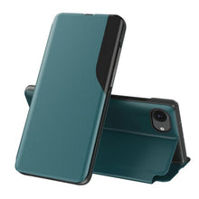 Load image into Gallery viewer, Side Display Flip Leather Phone Case, For iPhone 18 Pro / 17 Pro, For iPhone 18 Pro Max / 17 Pro Max, For iPhone 17e / 16e, For iPhone 17, For iPhone Air, For iPhone 16 Pro Max, For iPhone 16 Pro, For iPhone 16 Plus