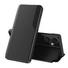 Load image into Gallery viewer, Side Display Flip Leather Phone Case, For iPhone 18 Pro / 17 Pro, For iPhone 18 Pro Max / 17 Pro Max, For iPhone 17e / 16e, For iPhone 17, For iPhone Air, For iPhone 16 Pro Max, For iPhone 16 Pro, For iPhone 16 Plus