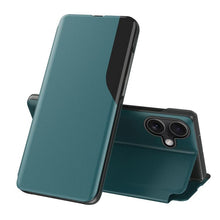 Load image into Gallery viewer, Side Display Flip Leather Phone Case, For iPhone 18 Pro / 17 Pro, For iPhone 18 Pro Max / 17 Pro Max, For iPhone 17e / 16e, For iPhone 17, For iPhone Air, For iPhone 16 Pro Max, For iPhone 16 Pro, For iPhone 16 Plus