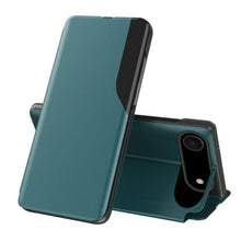 Load image into Gallery viewer, Side Display Flip Leather Phone Case, For iPhone 17e / 16e, For iPhone 17 Pro Max, For iPhone 17 Pro, For iPhone 17, For iPhone Air, For iPhone 16 Pro Max, For iPhone 16 Pro, For iPhone 16 Plus
