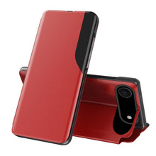 Load image into Gallery viewer, Side Display Flip Leather Phone Case, For iPhone 17e / 16e, For iPhone 17 Pro Max, For iPhone 17 Pro, For iPhone 17, For iPhone Air, For iPhone 16 Pro Max, For iPhone 16 Pro, For iPhone 16 Plus