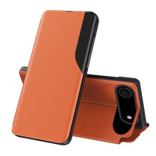 Load image into Gallery viewer, Side Display Flip Leather Phone Case, For iPhone 17e / 16e, For iPhone 17 Pro Max, For iPhone 17 Pro, For iPhone 17, For iPhone Air, For iPhone 16 Pro Max, For iPhone 16 Pro, For iPhone 16 Plus