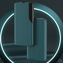 Load image into Gallery viewer, Side Display Flip Leather Phone Case, For iPhone 17e / 16e, For iPhone 17 Pro Max, For iPhone 17 Pro, For iPhone 17, For iPhone Air, For iPhone 16 Pro Max, For iPhone 16 Pro, For iPhone 16 Plus