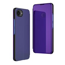 Load image into Gallery viewer, Plated Mirror Horizontal Flip Leather Phone Case with Holder, For iPhone 18 Pro / 17 Pro, For iPhone 18 Pro Max / 17 Pro Max, For iPhone 17e / 16e, For iPhone 17, For iPhone Air, For iPhone 16 Pro Max