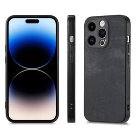 Vintage Leather PC Back Cover Phone Case, For iPhone 14 Pro Max, For iPhone 7 / 8 / SE 2022 / SE 2020, For iPhone 13 Pro Max, For iPhone 13 Pro, For iPhone 13, For iPhone 13 mini, For iPhone 12, For iPhone 12 Pro Max