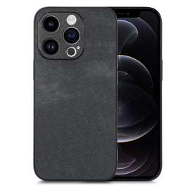 Vintage Leather PC Back Cover Phone Case, For iPhone 12 Pro, For iPhone 12 mini, For iPhone 11 Pro Max, For iPhone 11, For iPhone 11 Pro, For iPhone X / XS, For iPhone XR, For iPhone XS Max