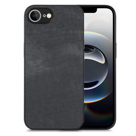 Vintage Leather PC Back Cover Phone Case, For iPhone 17e / 16e, For iPhone 17 Pro Max, For iPhone 17 Pro, For iPhone 17, For iPhone Air, For iPhone 16 Pro Max, For iPhone 16 Pro, For iPhone 16 Plus