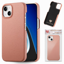 Load image into Gallery viewer, Litchi Oil Edge Leather Back Phone Case, For iPhone 15 Pro Max, For iPhone 15 Pro, For iPhone 15 Plus, For iPhone 15