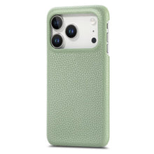 Load image into Gallery viewer, Litchi Oil Edge Leather Back Phone Case, For iPhone 18 Pro, For iPhone 15 Pro Max, For iPhone 15 Pro, For iPhone 15 Plus