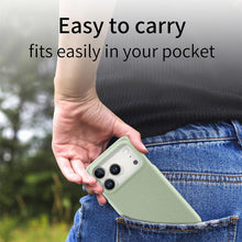 Load image into Gallery viewer, Litchi Oil Edge Leather Back Phone Case, For iPhone 18 Pro, For iPhone 15 Pro Max, For iPhone 15 Pro, For iPhone 15 Plus