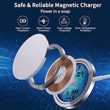 Load image into Gallery viewer, DS-WXC103 15W Max MagSafe Magnetic Wireless Charger for iPhone 15/14/13 / AirPods Pro, No Adapter, WXC103