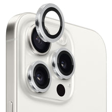 Load image into Gallery viewer, NORTHJO Camera Lens Protector Tempered Glass CD Vein Metal Ring Film, For iPhone 15 Pro / 15 Pro Max