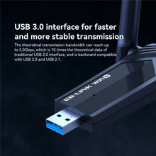 Load image into Gallery viewer, LB-LINK WDN1800H Esports Gaming USB 3.0 WiFi6 AX1800M Gigabit Wireless Network Card