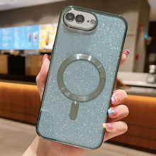 Load image into Gallery viewer, Glitter Electroplating MagSafe TPU Phone Case, For iPhone 7 Plus / 8 Plus