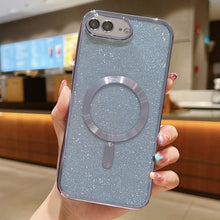 Load image into Gallery viewer, Glitter Electroplating MagSafe TPU Phone Case, For iPhone 7 Plus / 8 Plus