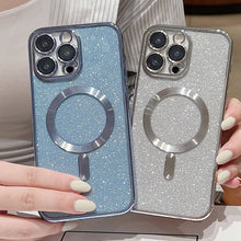Load image into Gallery viewer, Glitter Electroplating MagSafe TPU Phone Case, For iPhone 7 Plus / 8 Plus