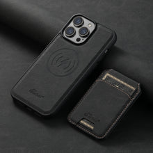 Load image into Gallery viewer, Suteni H16 Litchi Texture Leather Detachable Wallet Back Phone Case, For iPhone 12 Pro, For iPhone 17e / 16e