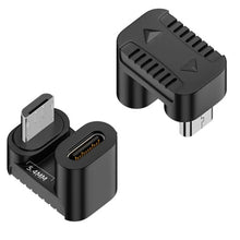 Load image into Gallery viewer, Type-C Female to Micro USB Male Adapter Data Charging Transmission, Type-C Female to Micro Male U Shape Back, Type-C Female to Micro Male U Shape Front, Type-C Female to Micro Male Right Bend, Type-C Female to Micro Male Left Bend