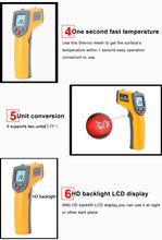 Load image into Gallery viewer, Digital Laser Infrared Temperature Sensor Controller GM320 Handheld Thermometer, GM320