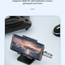 Load image into Gallery viewer, ADS-306 U-Disk Data Transfer Adapter USB / 8 Pin / Type-C Plug SD TF Card Reader, ADS-306