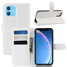 Load image into Gallery viewer, Litchi Texture Horizontal Flip Leather Case for iPhone XIR 2019, with Wallet &amp; Holder &amp; Card Slots, For iPhone 11, For XIR 2019