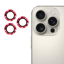 Load image into Gallery viewer, ENKAY 9H Rear Lens Aluminium Alloy Tempered Glass Film, For iPhone 16 Pro / 16 Pro Max