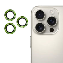 Load image into Gallery viewer, ENKAY 9H Rear Lens Aluminium Alloy Tempered Glass Film, For iPhone 16 Pro / 16 Pro Max