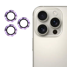 Load image into Gallery viewer, ENKAY 9H Rear Lens Aluminium Alloy Tempered Glass Film, For iPhone 16 Pro / 16 Pro Max